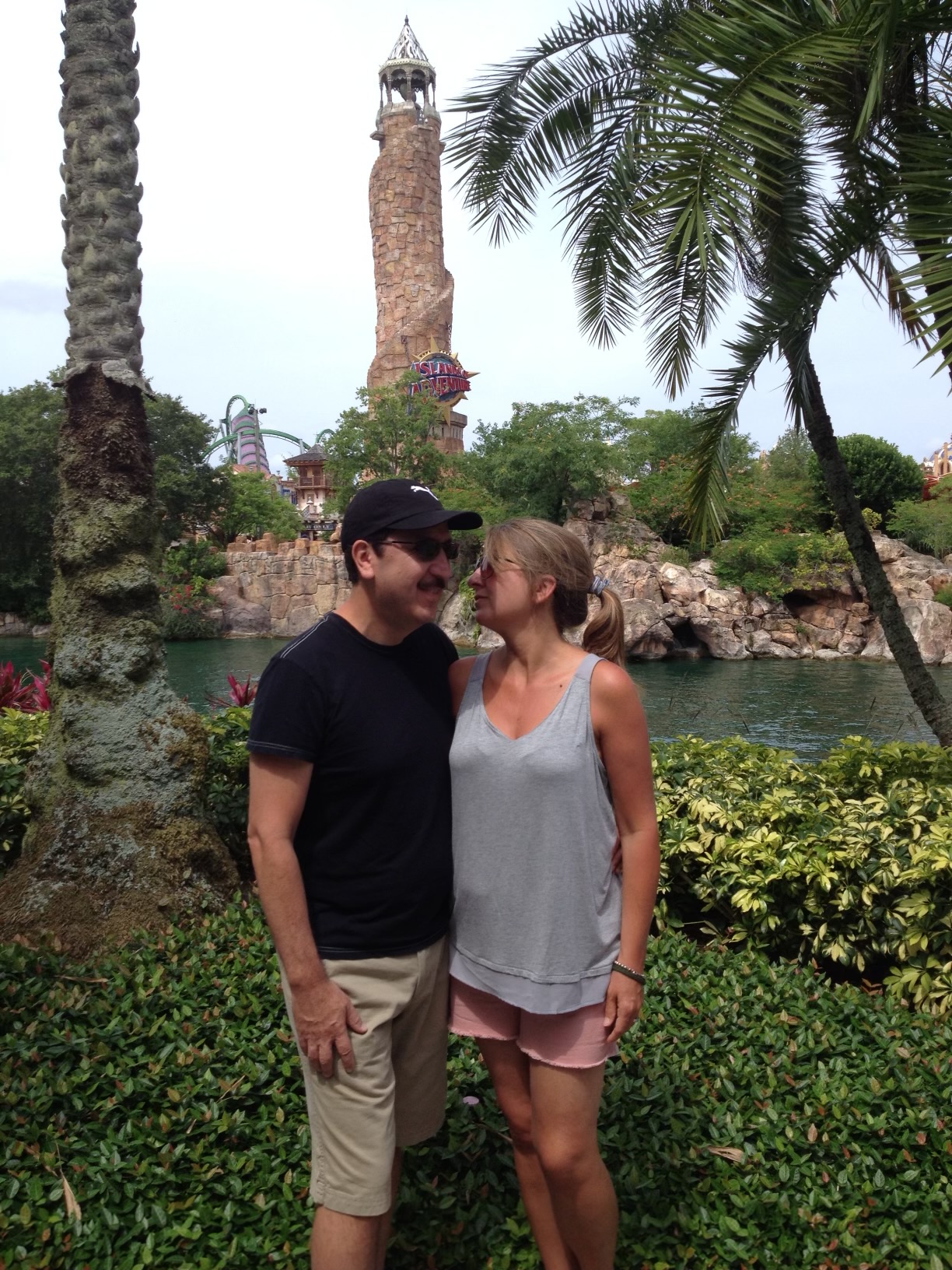 Renee with family on vacation